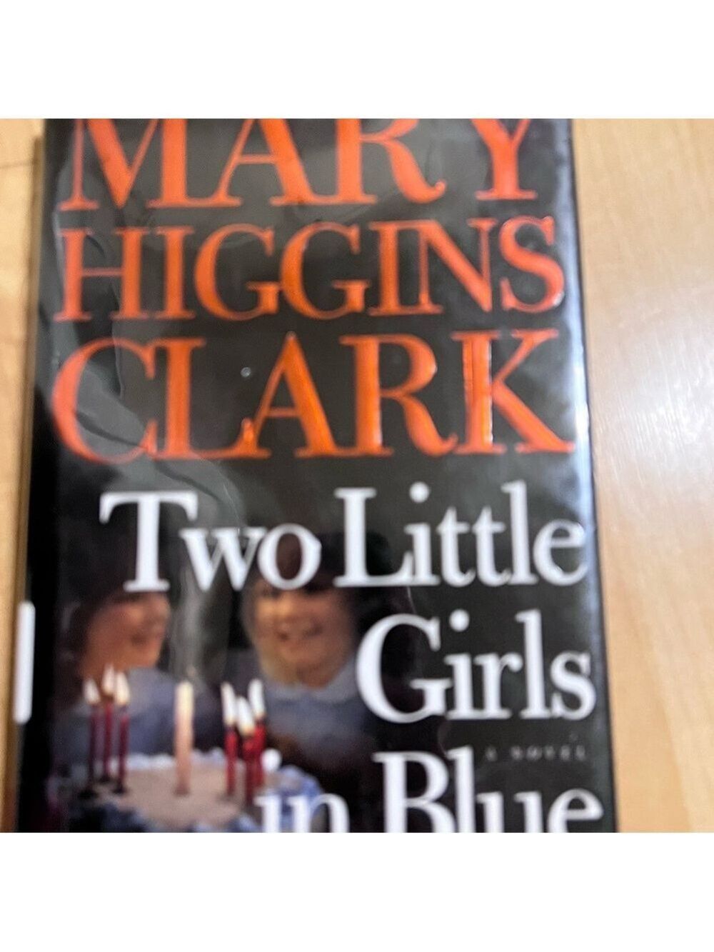 Mary Higgins Clark Book - Two Little Girls in Blue